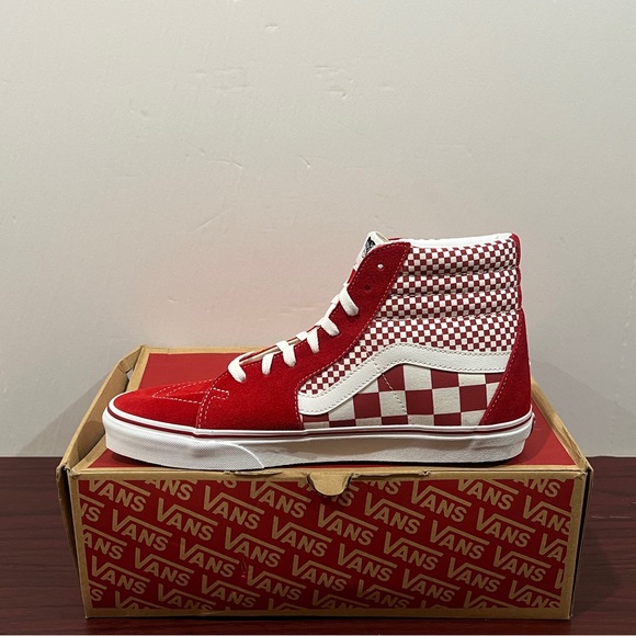 Vans, SK8 Hi, VN0A38GEVK5, Mix Checker - Picture 5 of 12